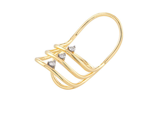 Yellow Gold 18K Ring - Geometric Code | H.Stern Jewellers