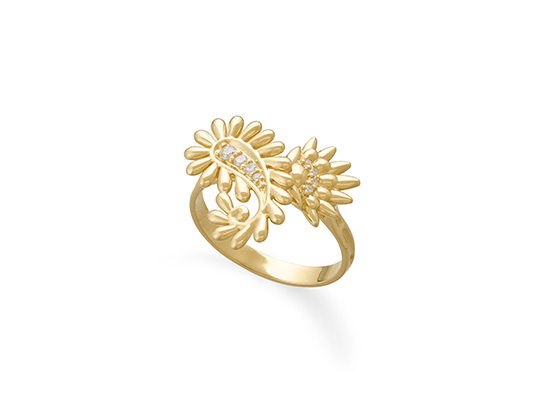HStern Paisley Ring in Yellow Gold 18K