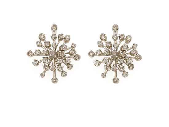 Snow Flake Earrings - Snow Flake Snow Flake Earrings - Snow Flake