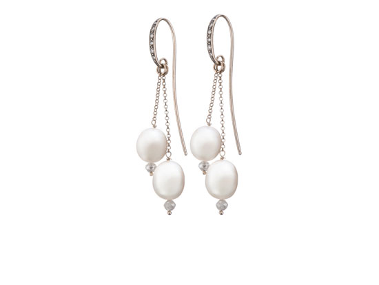 h stern pearl earrings