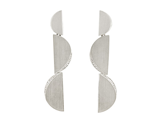 Silver Earrings - Roberto Burle Marx | H.Stern Jewellers