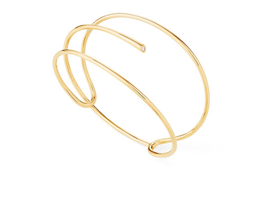 Yellow Gold 18K Bracelet - Geometric 