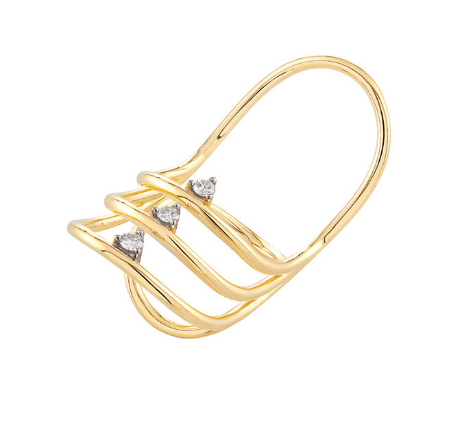 Yellow Gold 18K Ring - Geometric Code | H.Stern Jewellers