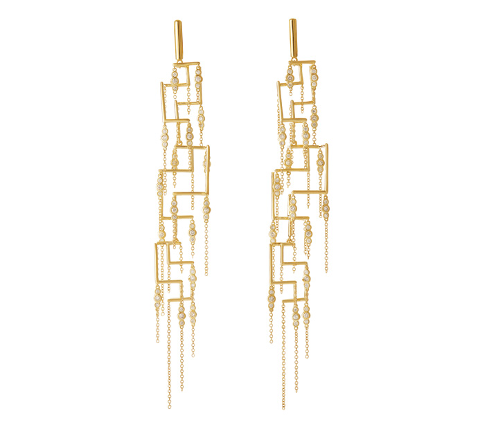 Yellow Gold 18K Earrings - Silk by HStern | H.Stern Jewellers